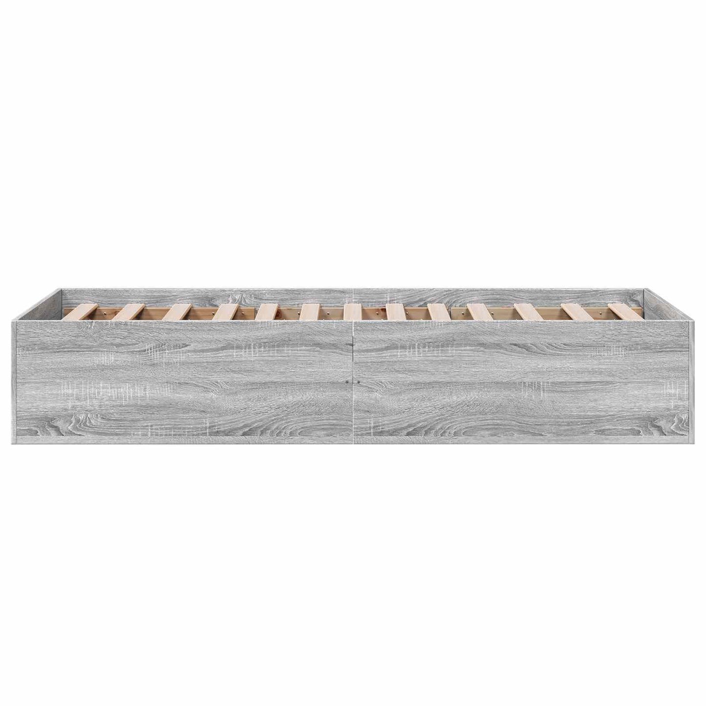 Postel Na Podlaze Šedý Sonoma 80 X 200 Cm Kompozitní Dřevo