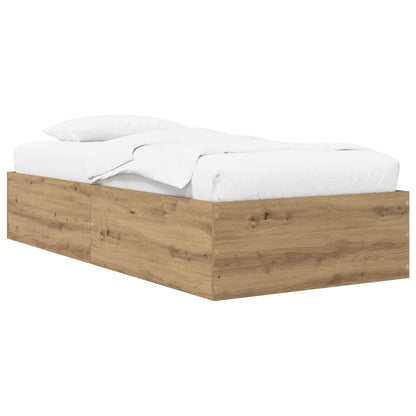 Postel Na Podlaze Dub Artisan 80 X 200 Cm Kompozitní Dřevo