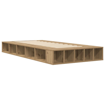 Rám Postele S Úložným Prostorem Dub Artisan 80 X 200 Cm