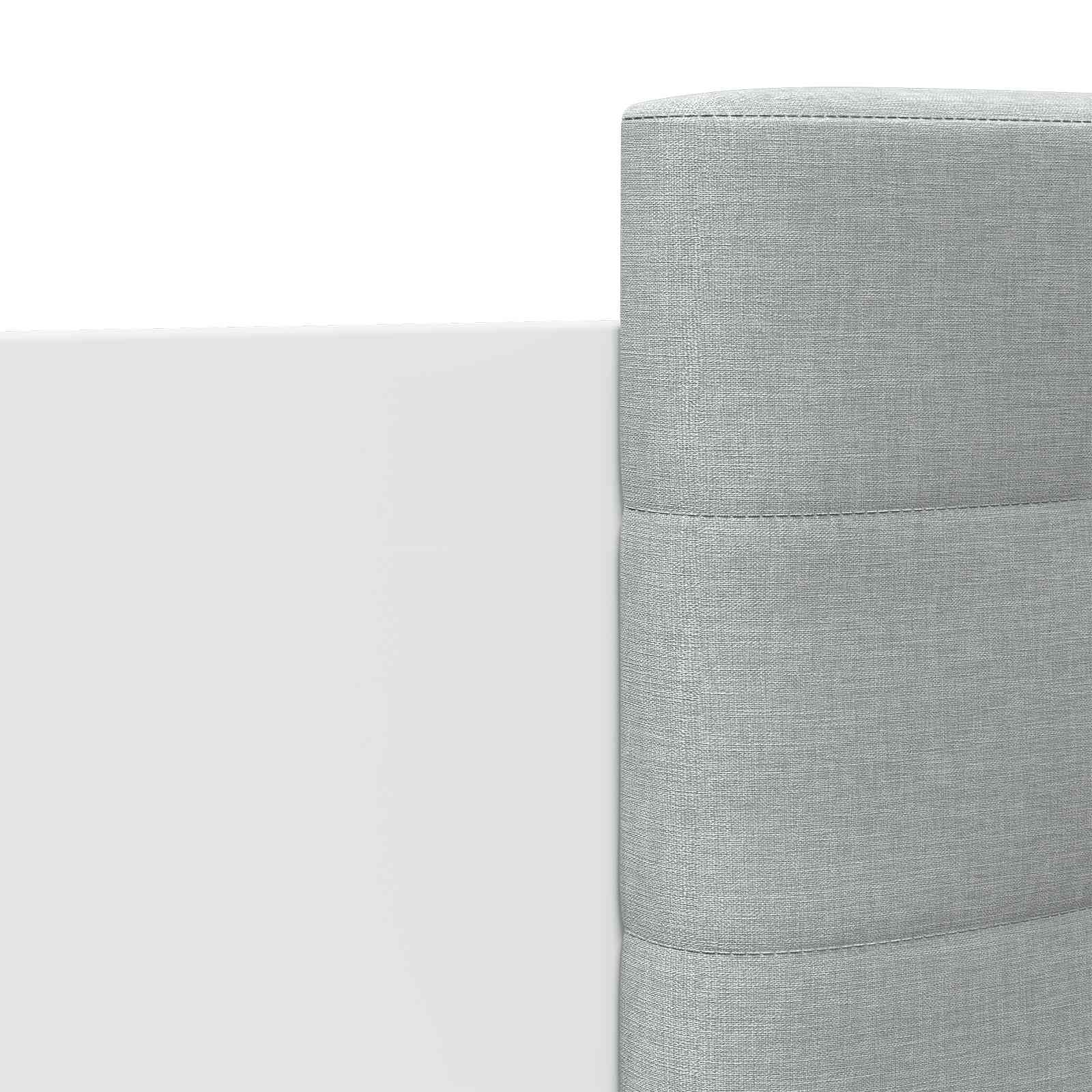 Rám Postele S Čelem S Čelo Bílá 80 X 200 Cm Kompozitní Dřevo
