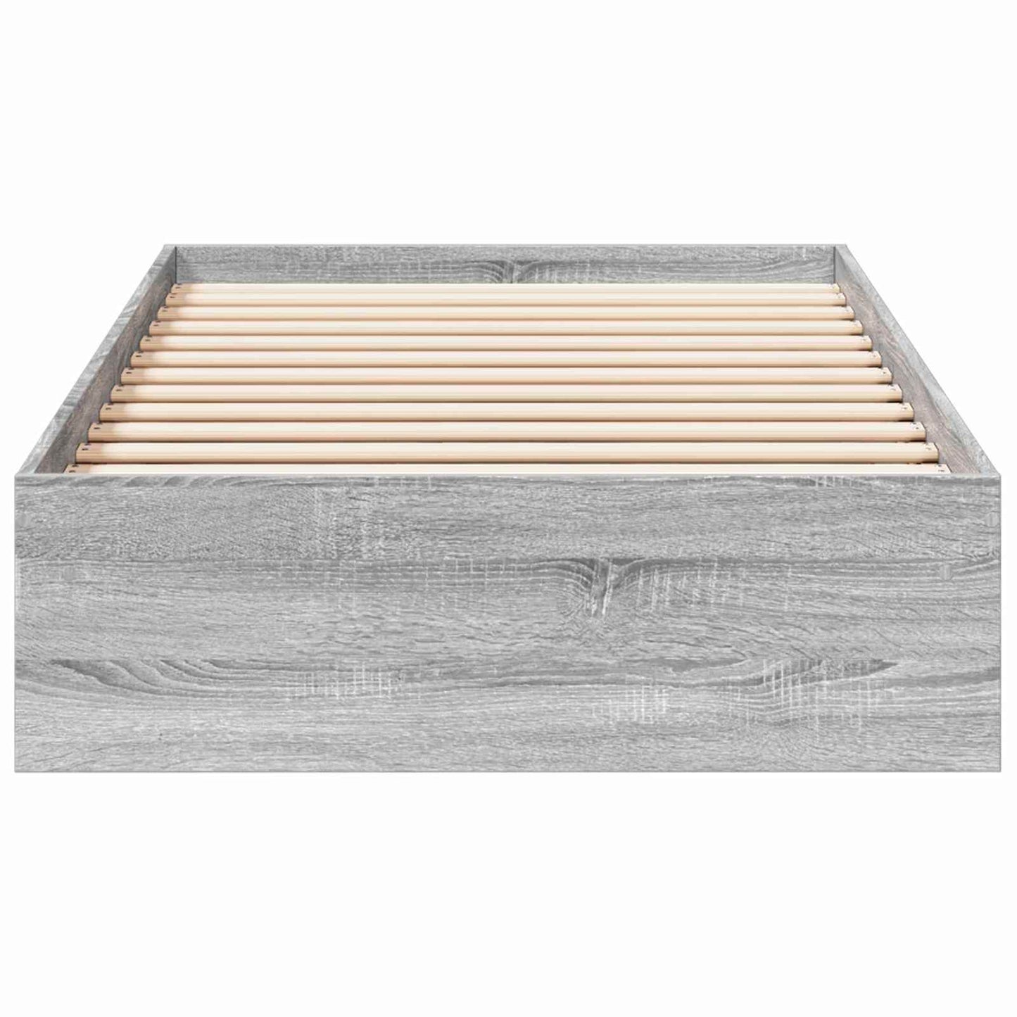 Rám Postele S Úložným Prostorem Šedý Sonoma 80 X 200 Cm