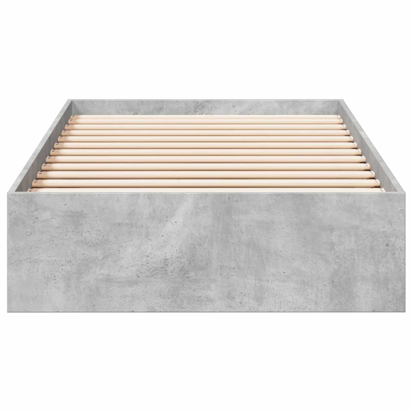 Rám Postele S Úložným Prostorem Betonově Šedá 80 X 200 Cm