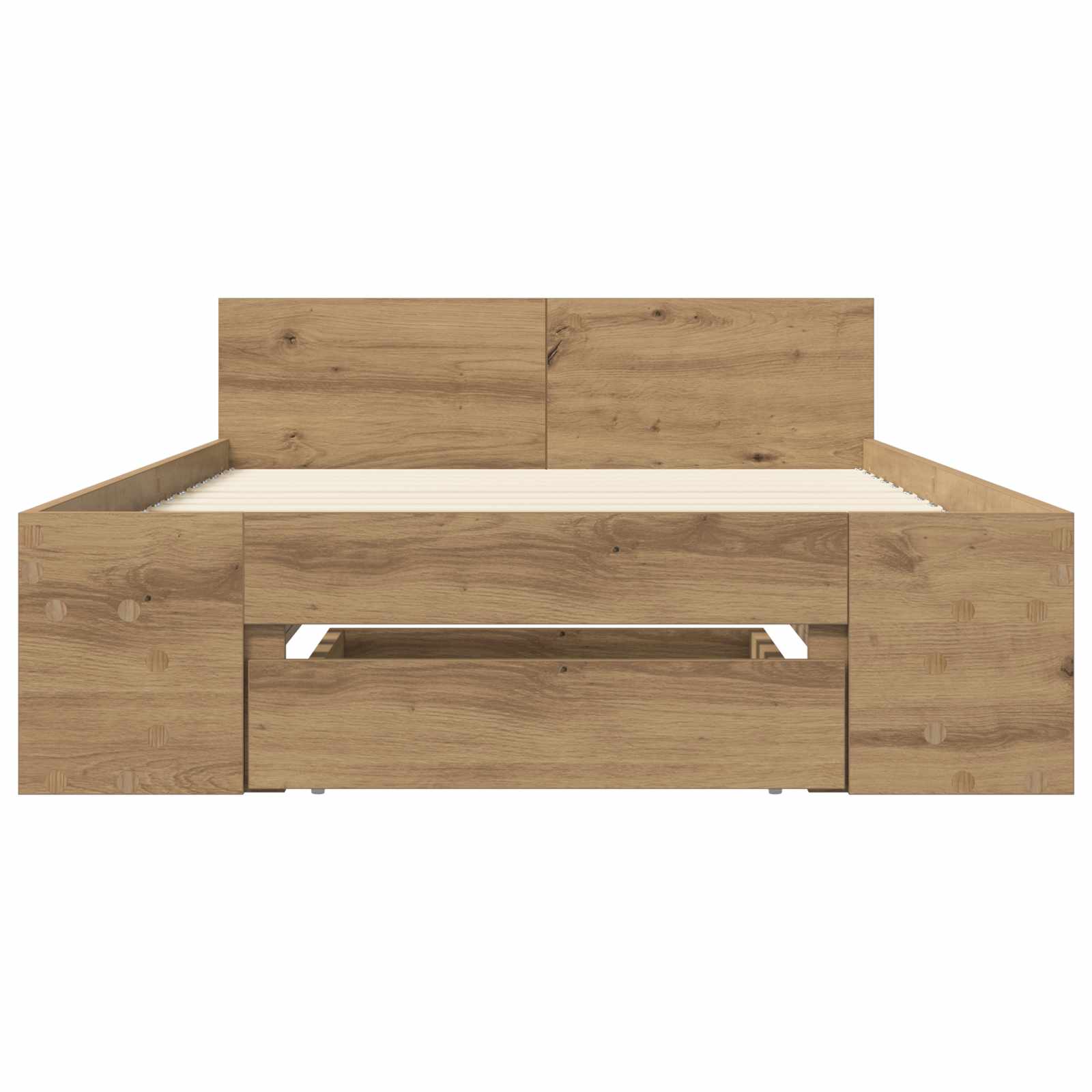 Rám Postele S Úložným Prostorem Dub Artisan 80 X 200 Cm
