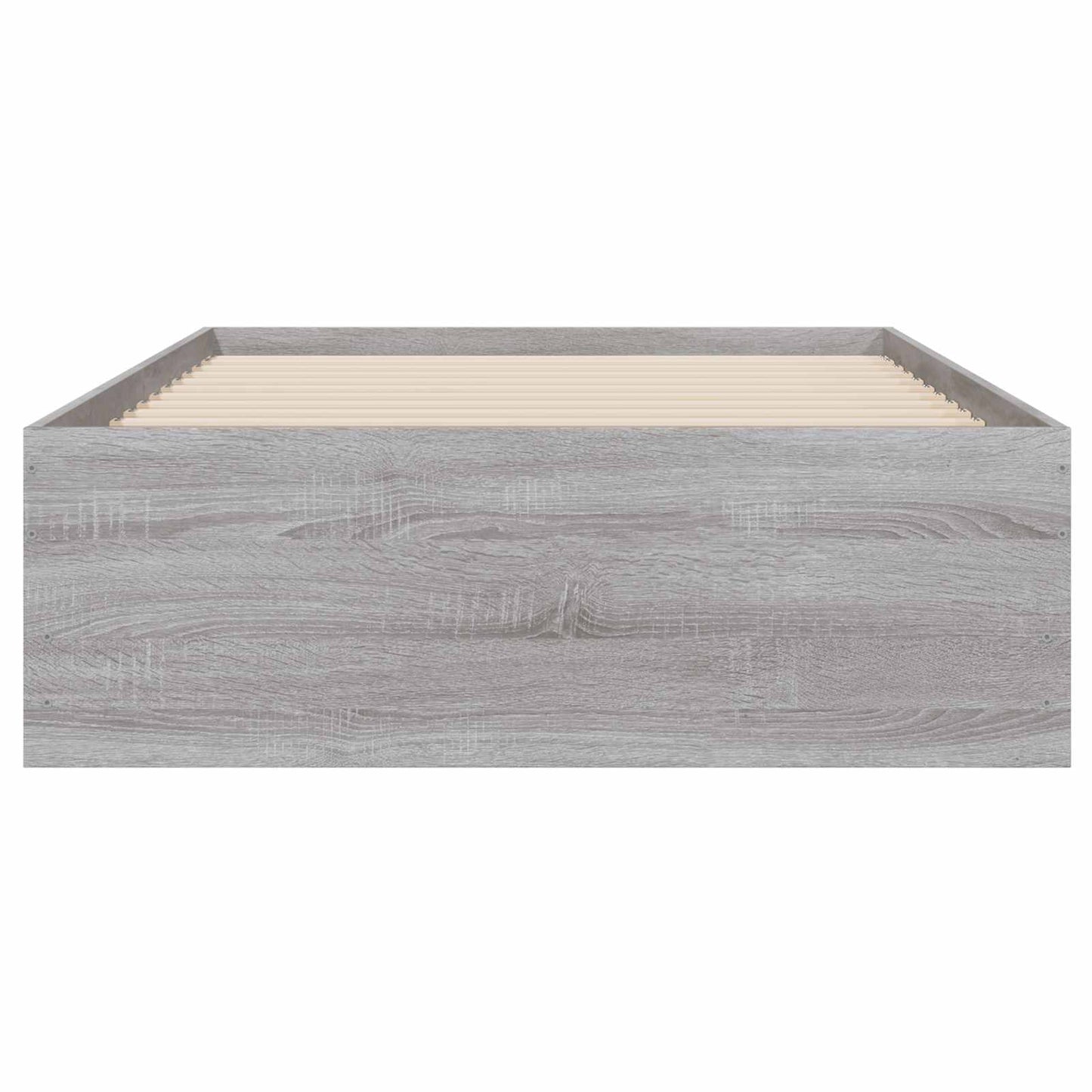 Rám Postele S Úložným Prostorem Betonově Šedá 80 X 200 Cm
