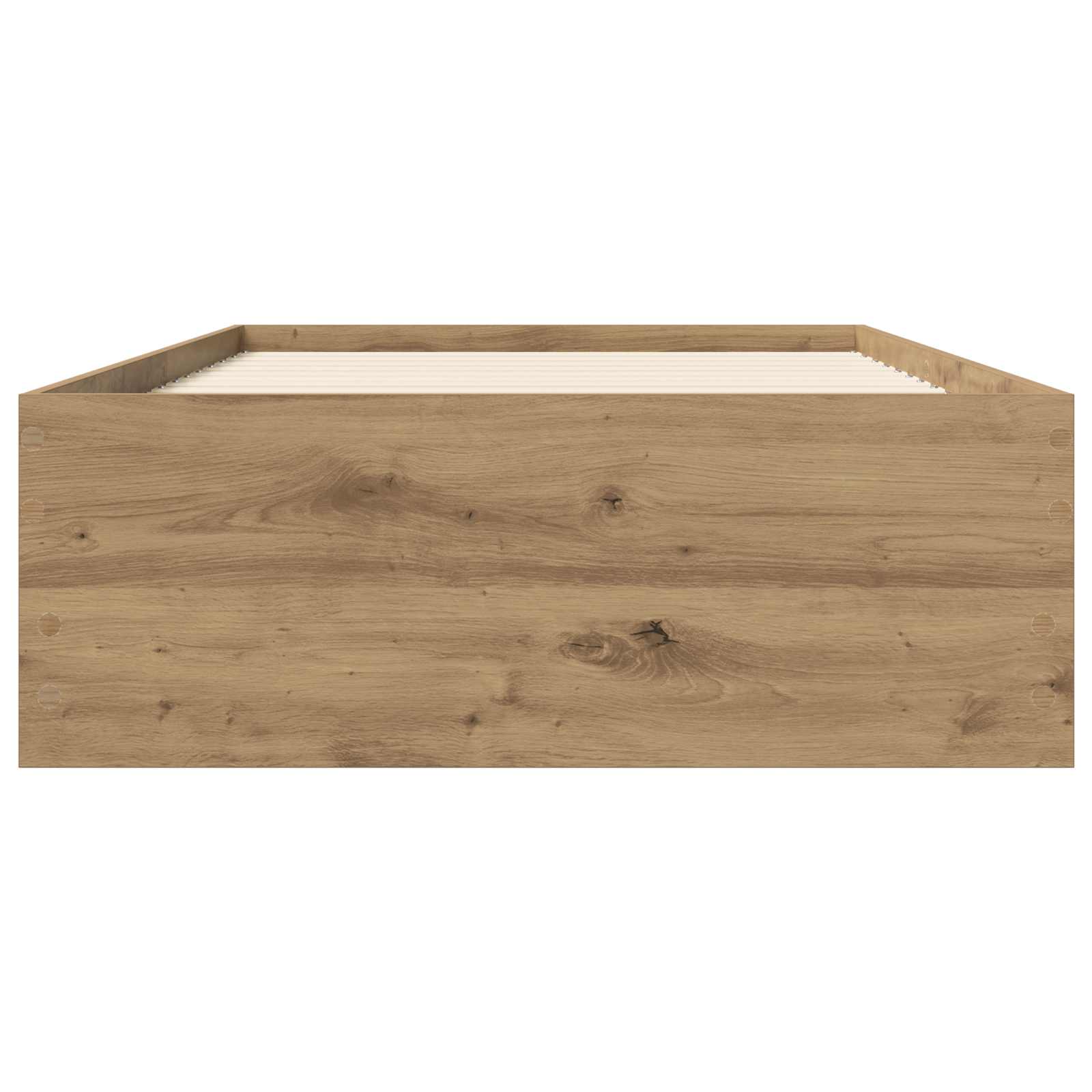 Rám Postele S Úložným Prostorem Dub Artisan 80 X 200 Cm