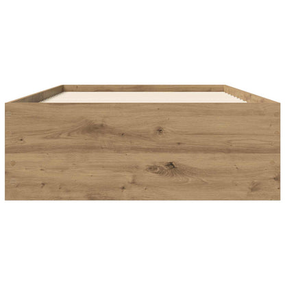Rám Postele S Úložným Prostorem Dub Artisan 80 X 200 Cm