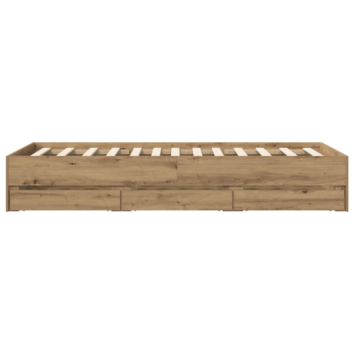 Rám Postele S Úložným Prostorem Dub Artisan 80 X 200 Cm