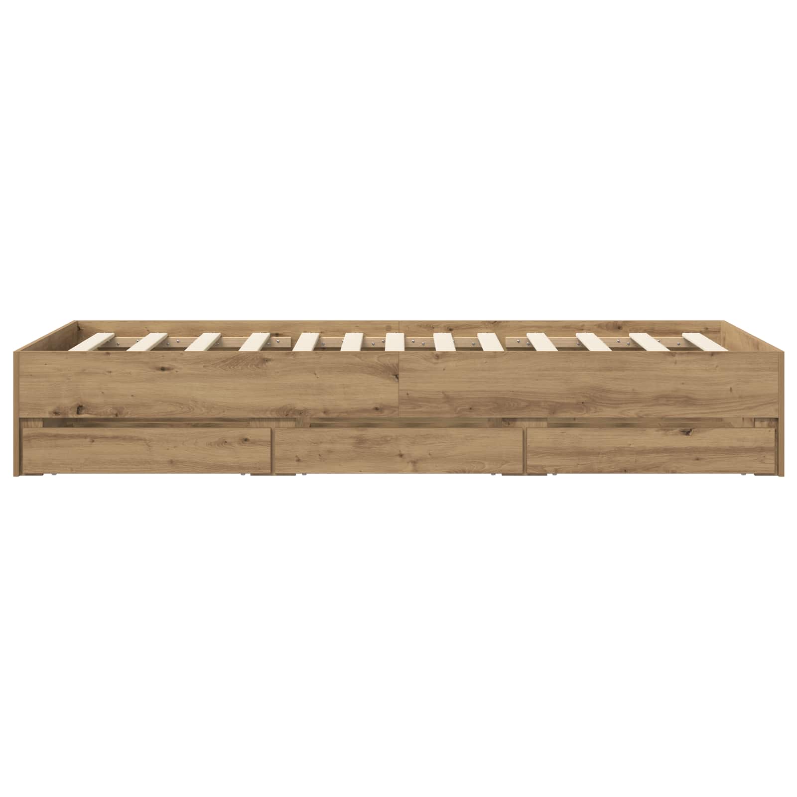 Rám Postele S Úložným Prostorem Dub Artisan 80 X 200 Cm