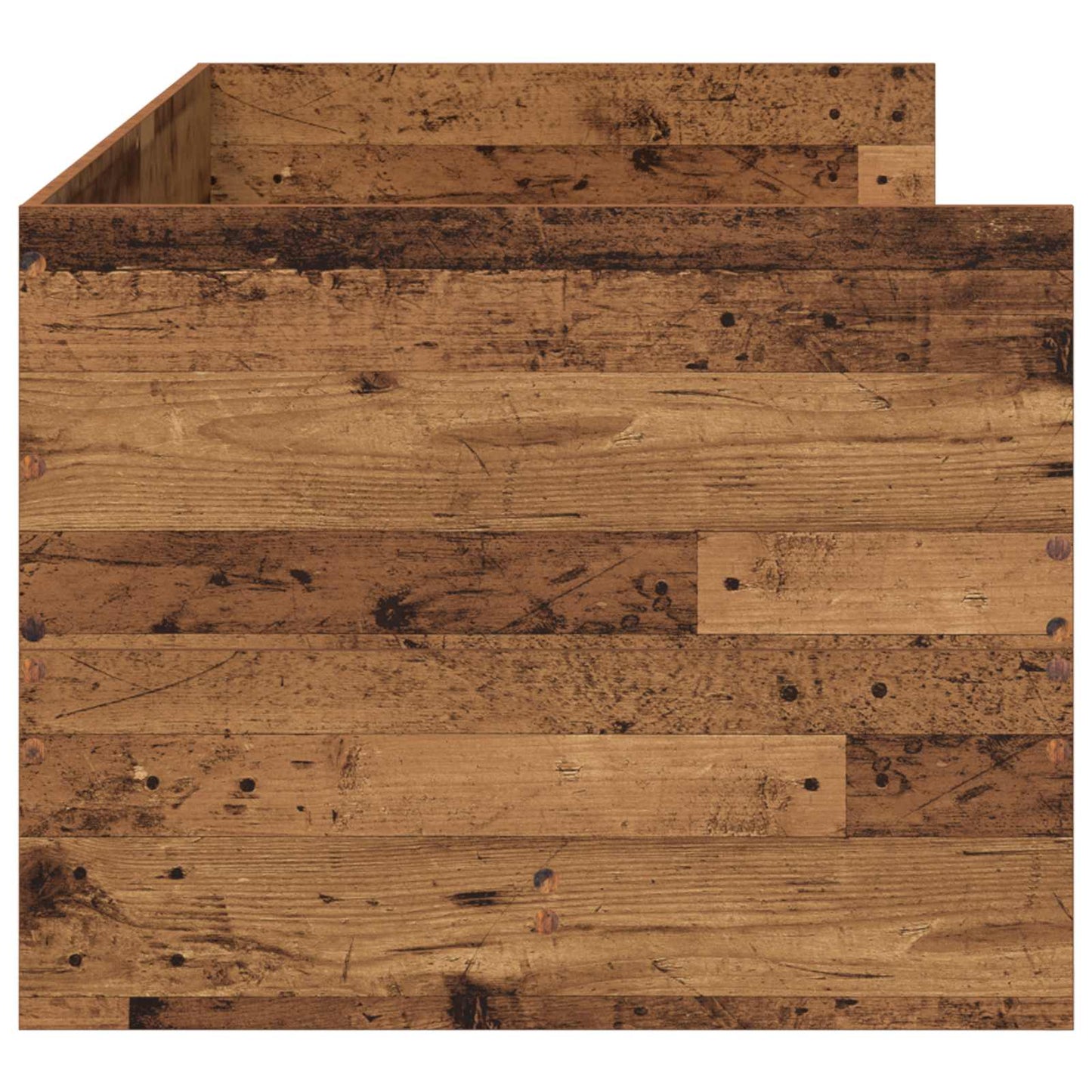 Daybed Se Zásuvkou S Čelo Staré Dřevo Kompozitní Dřevo