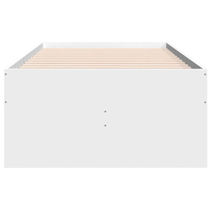 Rám Postele S Úložným Prostorem Se Zásuvkou Bílá 80 X 200 Cm