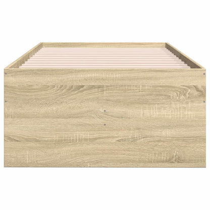 Rám Postele S Úložným Prostorem Dub Sonoma 80 X 200 Cm