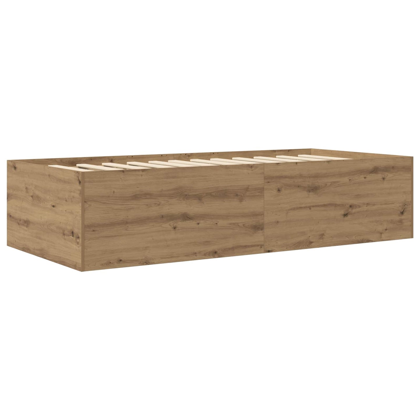 Rám Postele S Úložným Prostorem Dub Artisan 80 X 200 Cm
