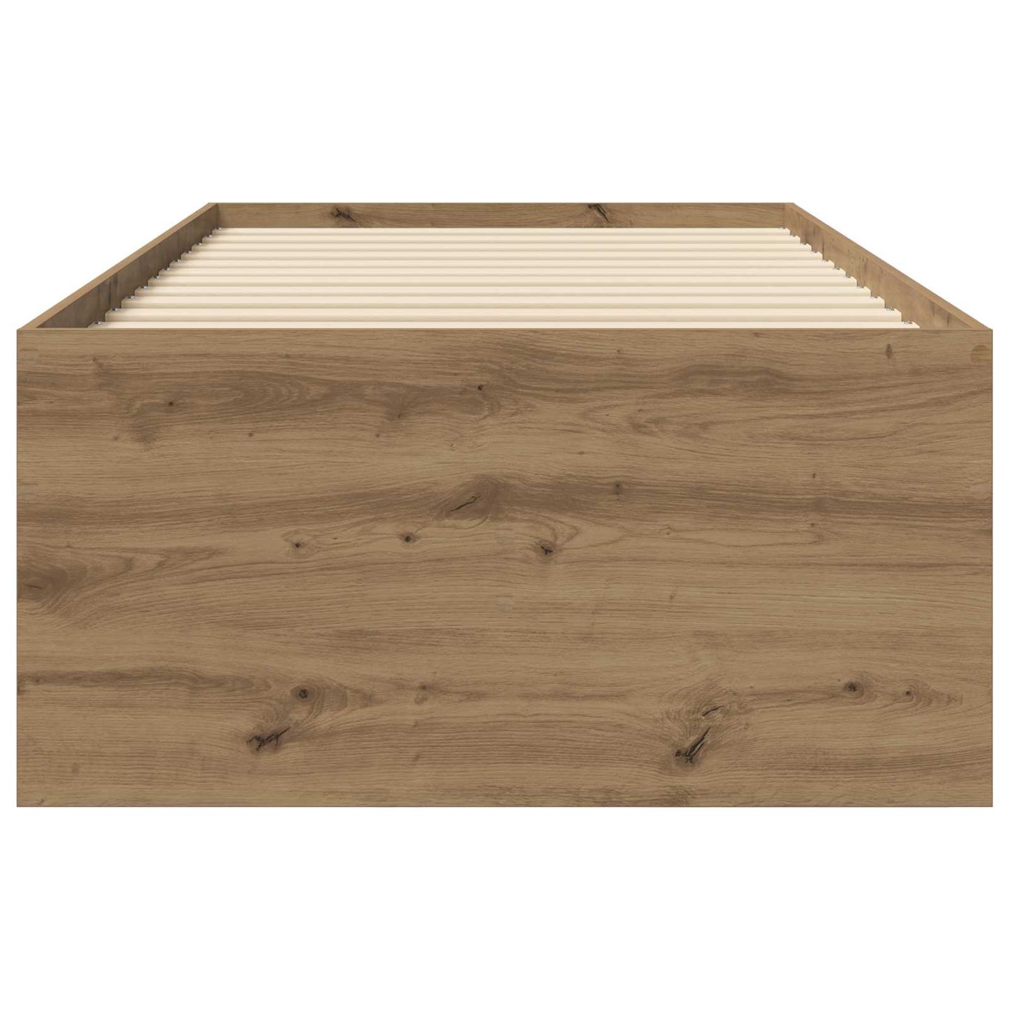 Rám Postele S Úložným Prostorem Dub Artisan 80 X 200 Cm