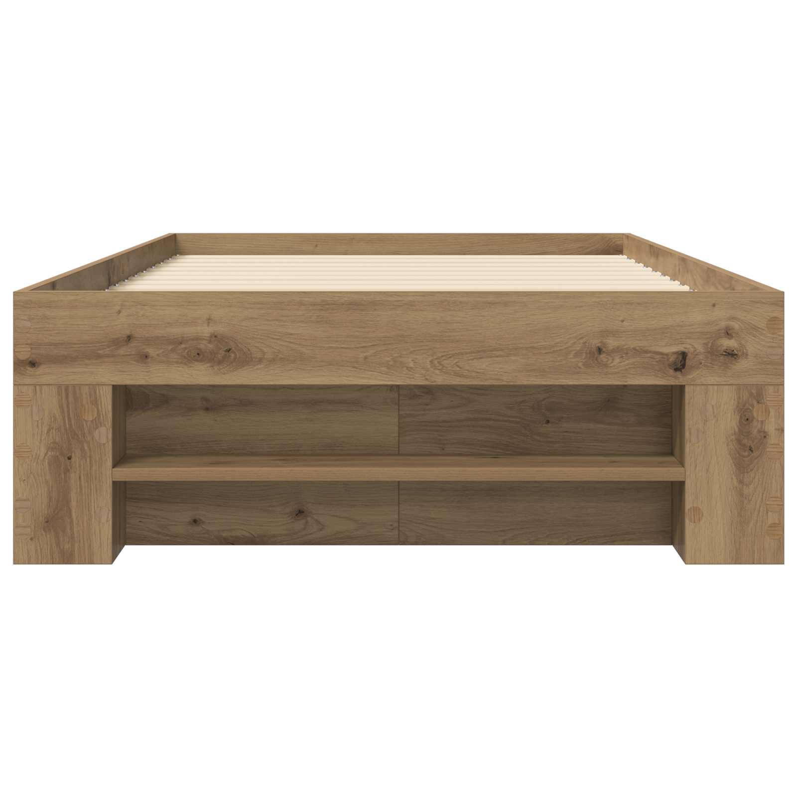 Rám Postele S Úložným Prostorem Dub Artisan 80 X 200 Cm