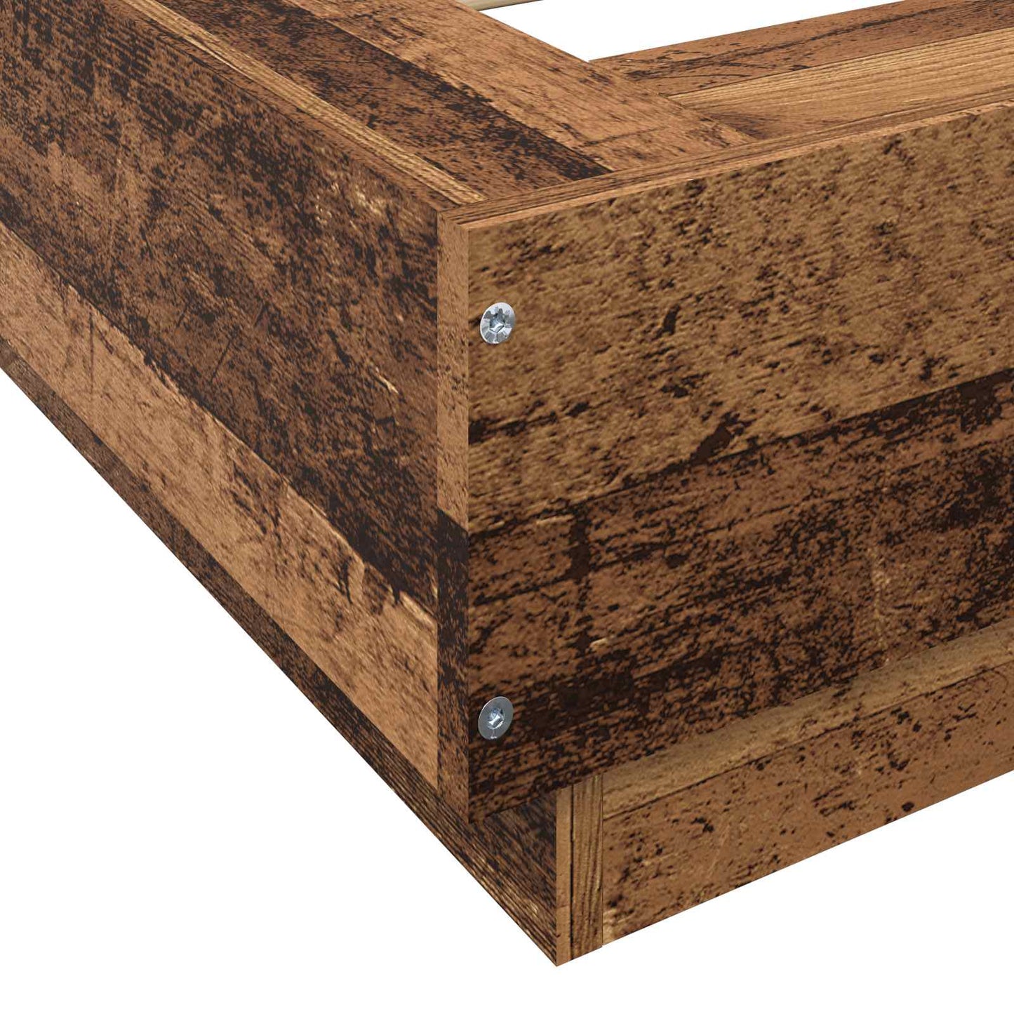 Postel Na Podlaze Staré Dřevo 80 X 210 Cm Kompozitní Dřevo