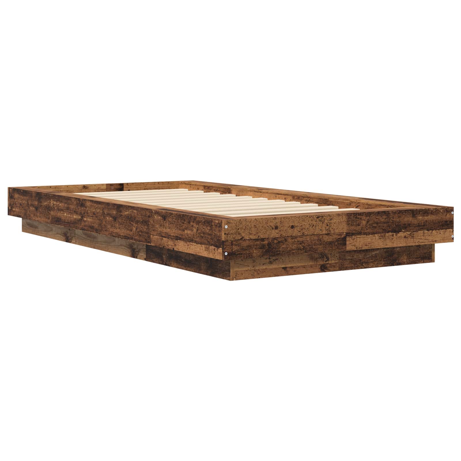 Postel Na Podlaze Staré Dřevo 80 X 210 Cm Kompozitní Dřevo