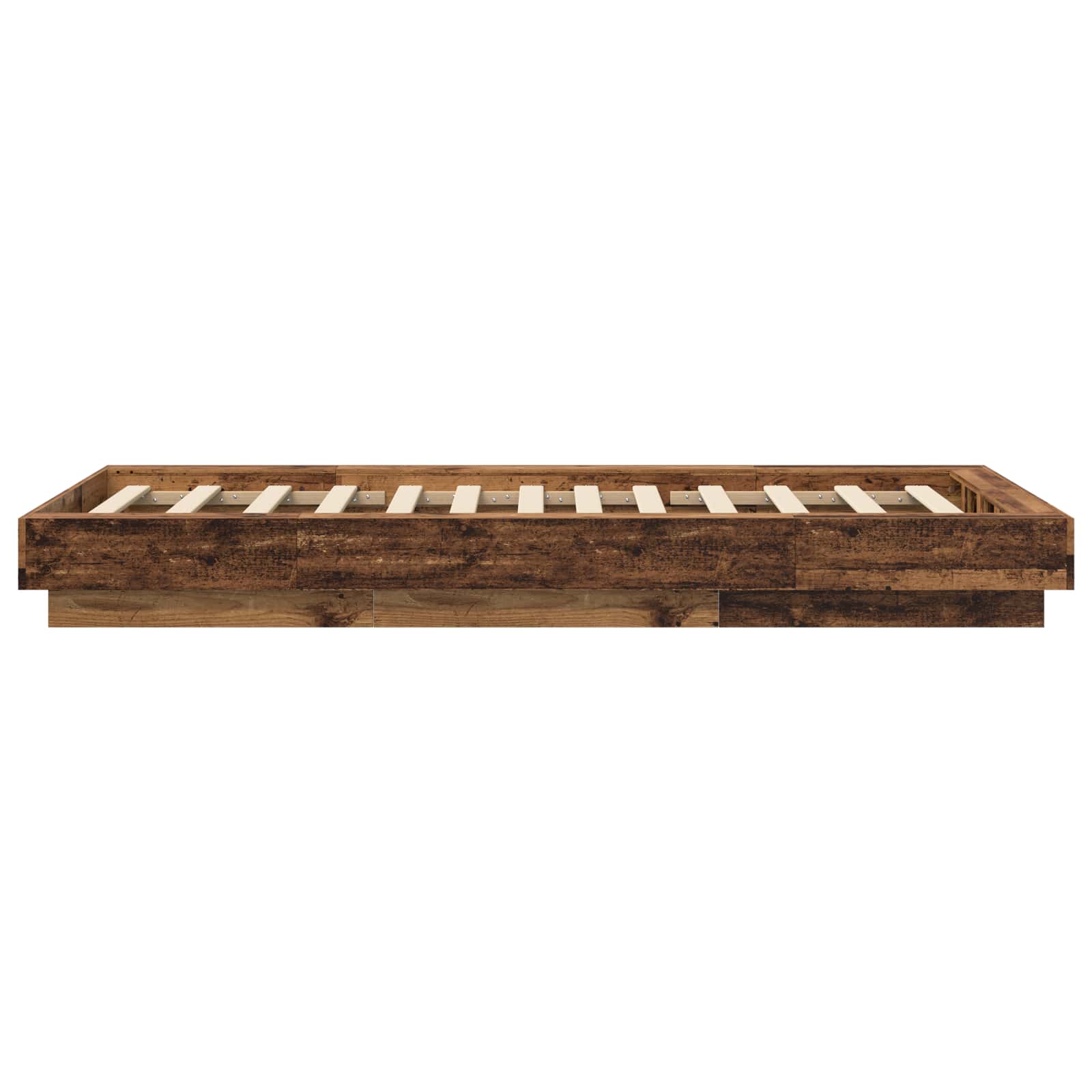 Postel Na Podlaze Staré Dřevo 80 X 210 Cm Kompozitní Dřevo