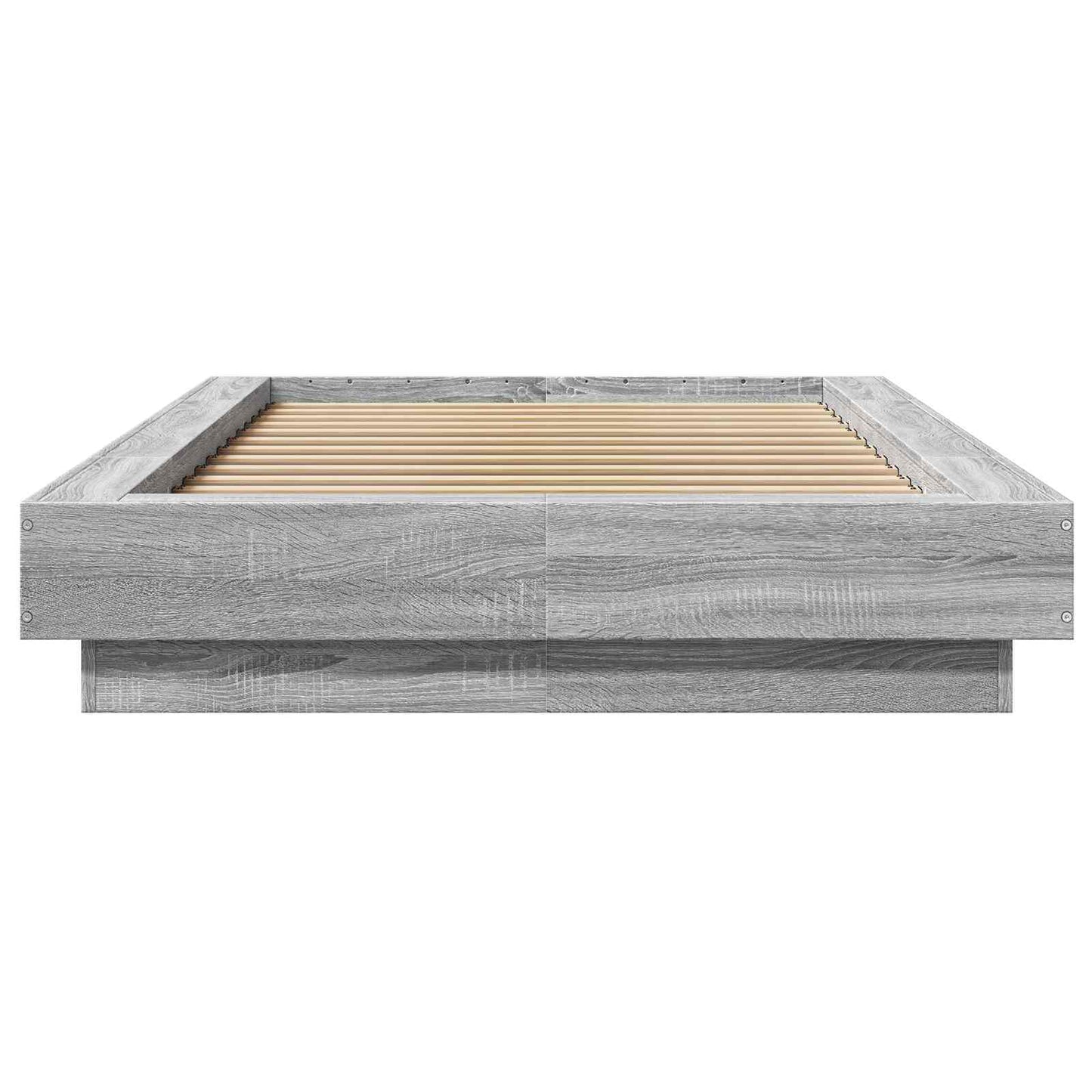 Postel Na Podlaze Šedý Sonoma 80 X 210 Cm Kompozitní Dřevo