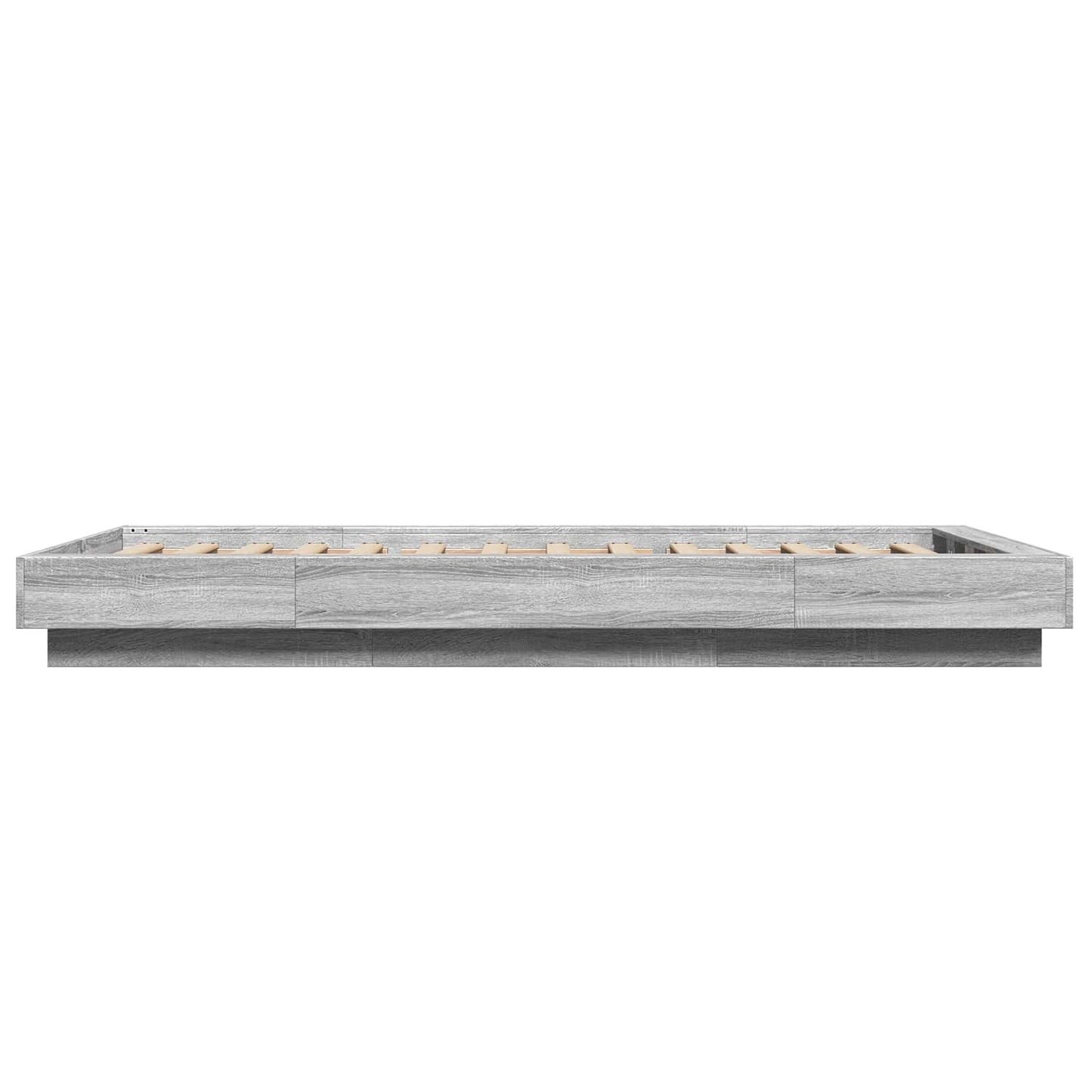 Postel Na Podlaze Šedý Sonoma 80 X 210 Cm Kompozitní Dřevo