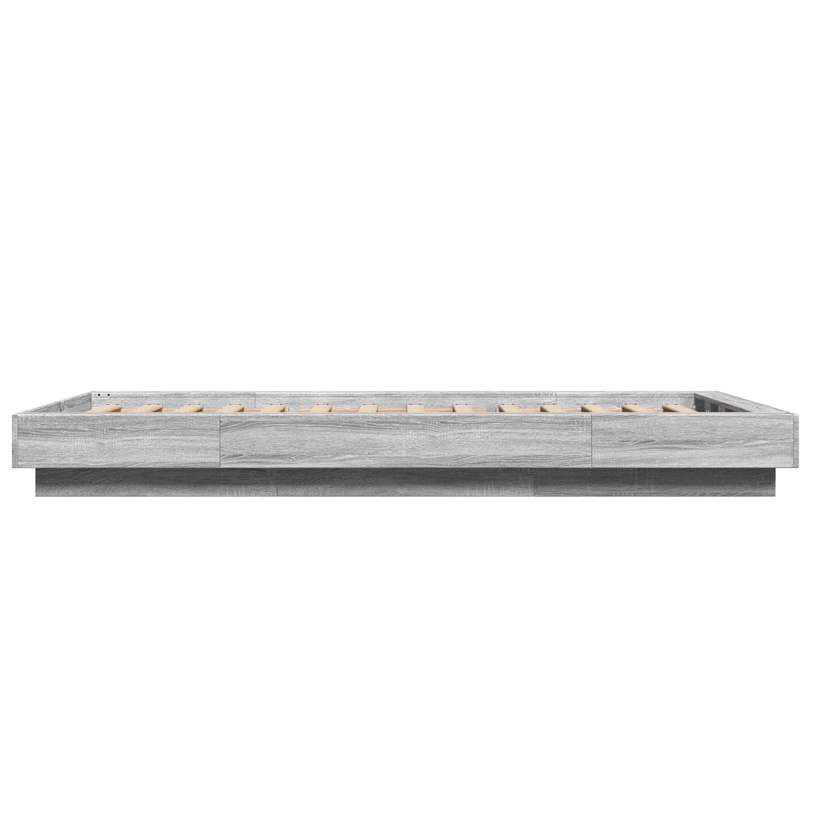 Postel Na Podlaze Šedý Sonoma 80 X 210 Cm Kompozitní Dřevo