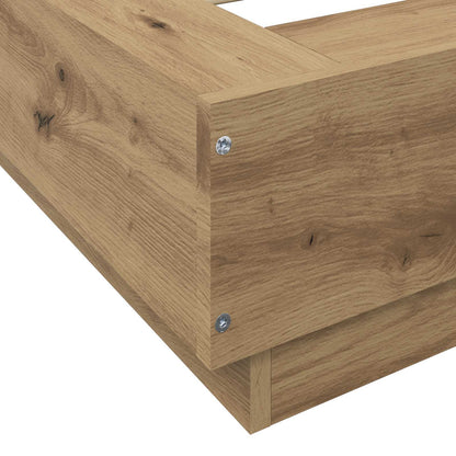 Postel Na Podlaze Dub Artisan 80 X 210 Cm Kompozitní Dřevo