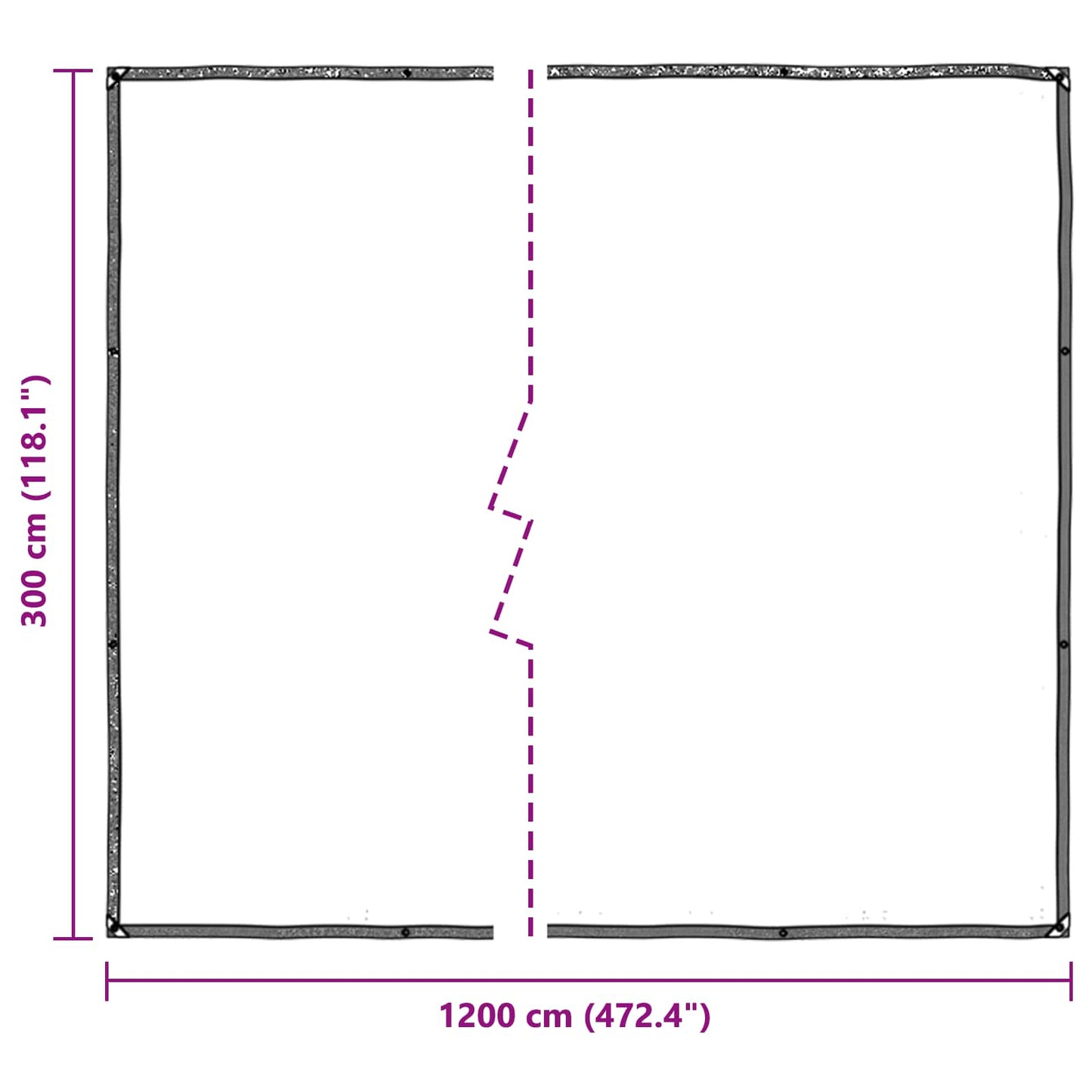 Pokrytí Rostlin Transparentní 3 X 12 M Pe