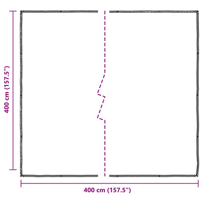 Pokrytí Rostlin Transparentní 4 X 4 M Pe