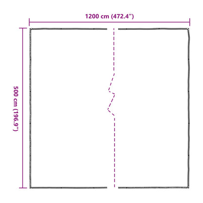 Pokrytí Rostlin Transparentní 5 X 12 M Pe