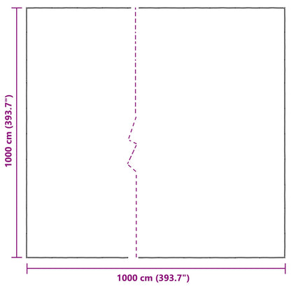 Pokrytí Rostlin Transparentní 10 X 10 M Pe