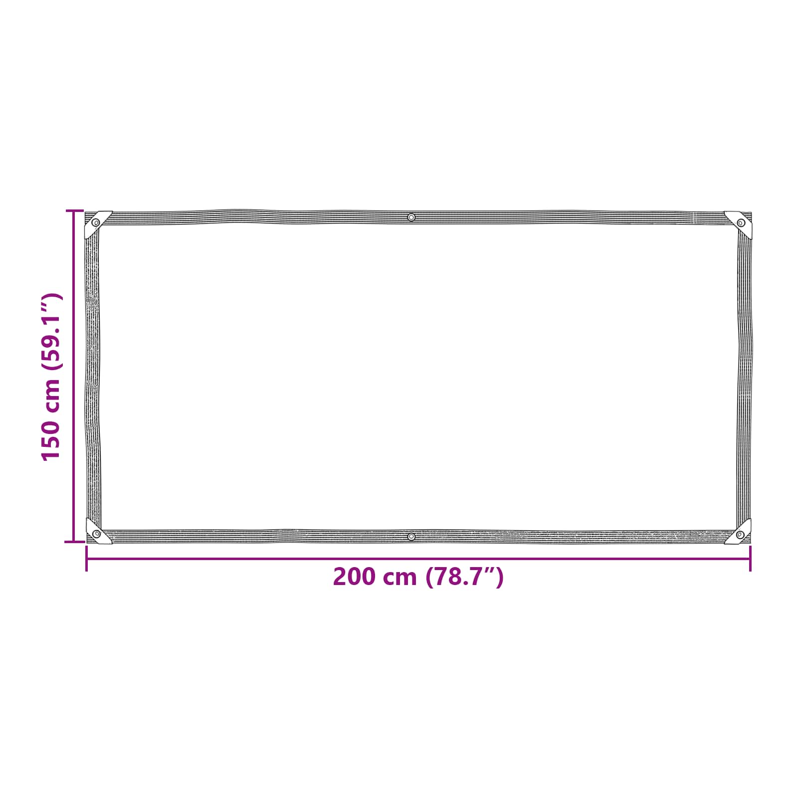 Pokrytí Rostlin Transparentní 2 X 1,5 M Pe