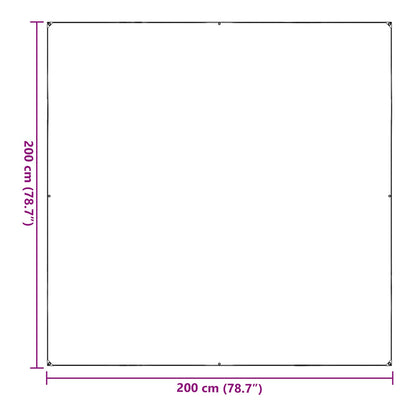 Pokrytí Rostlin Transparentní 2 X 2 M Pvc