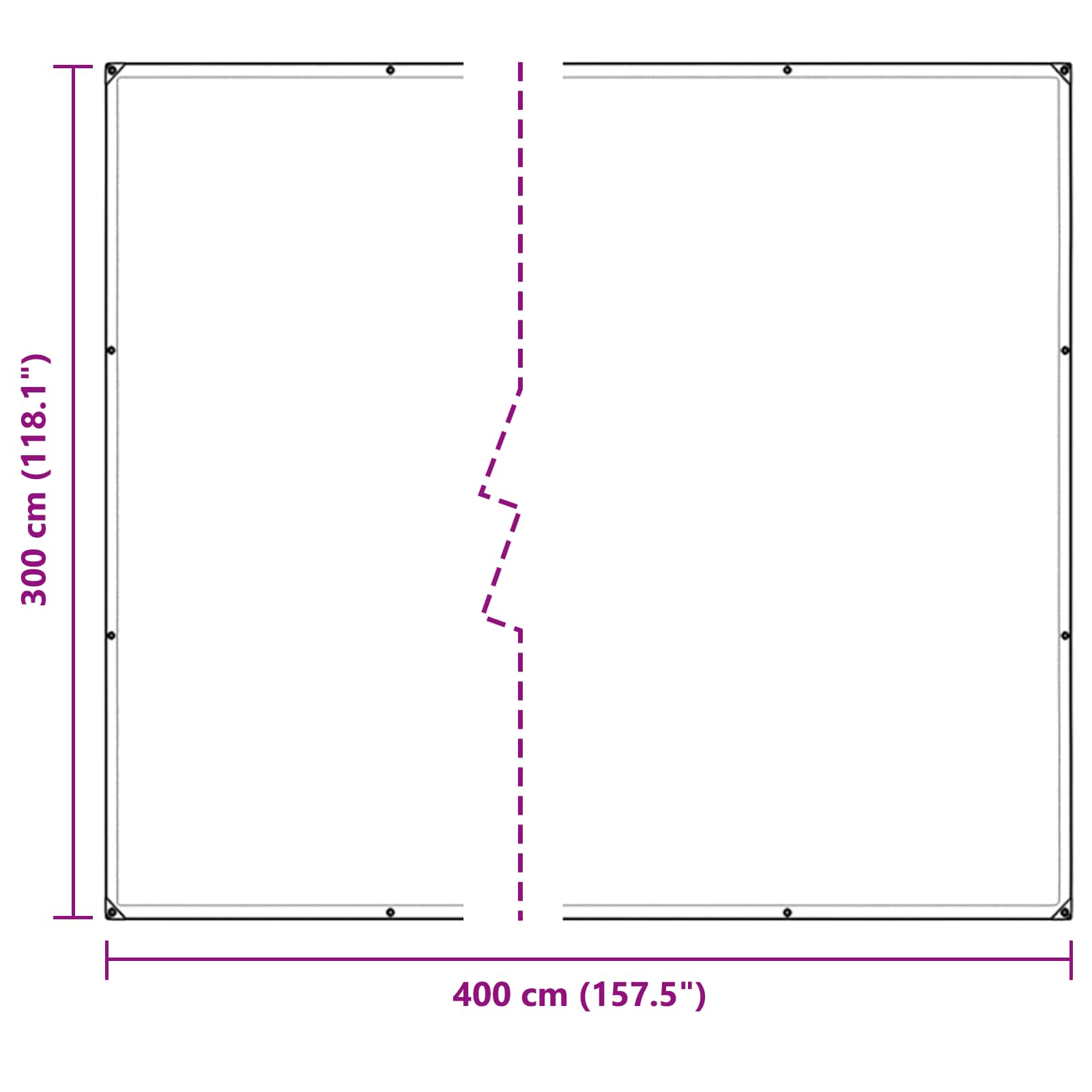 Pokrytí Rostlin Transparentní 3 X 4 M Pvc
