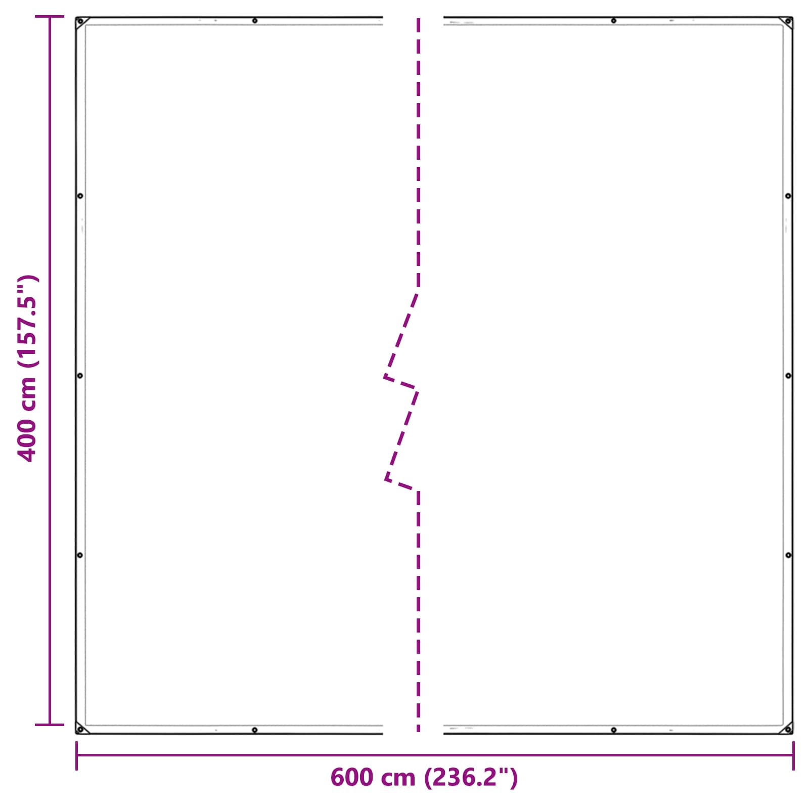 Pokrytí Rostlin Transparentní 4 X 6 M Pvc
