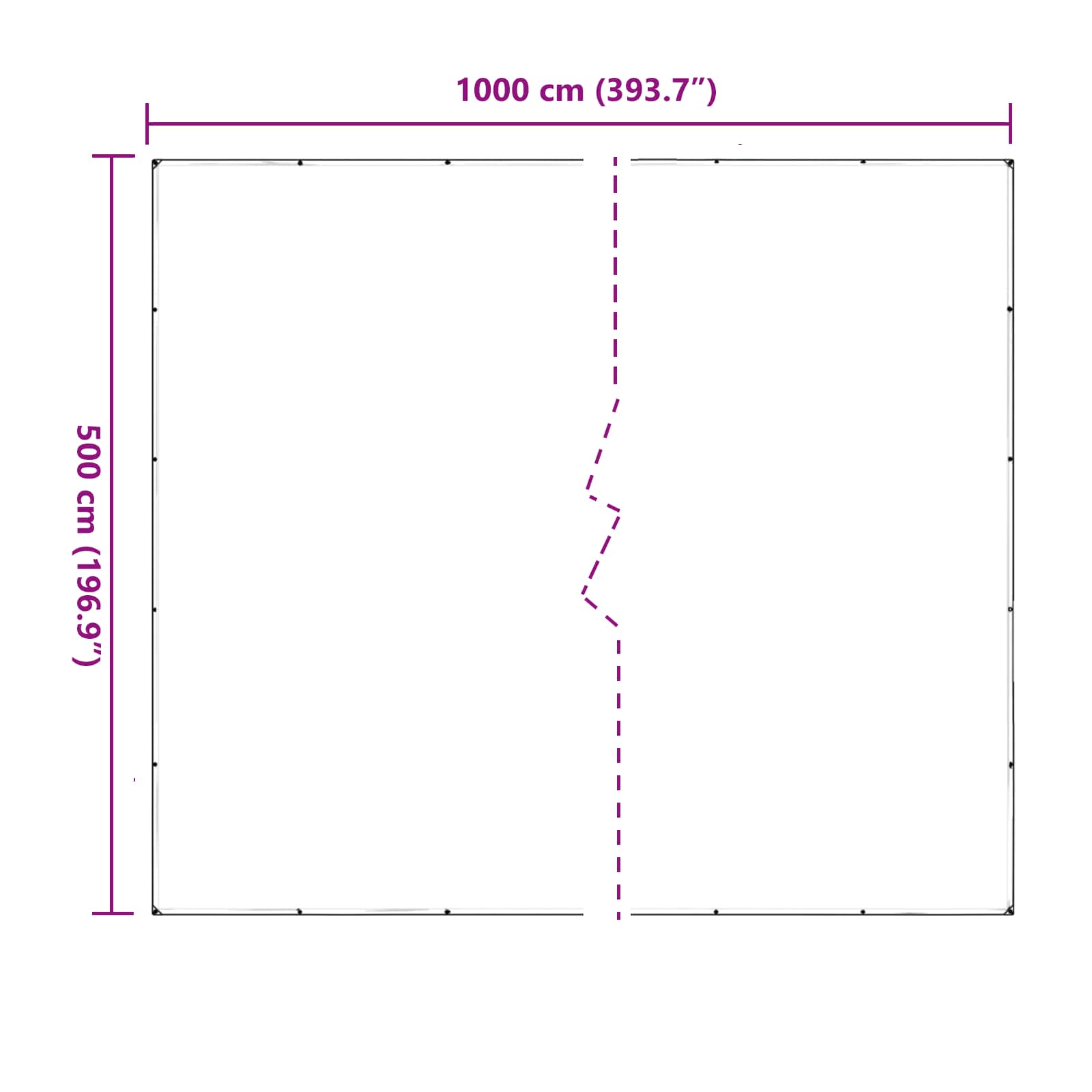 Pokrytí Rostlin Transparentní 5 X 10 M Pvc