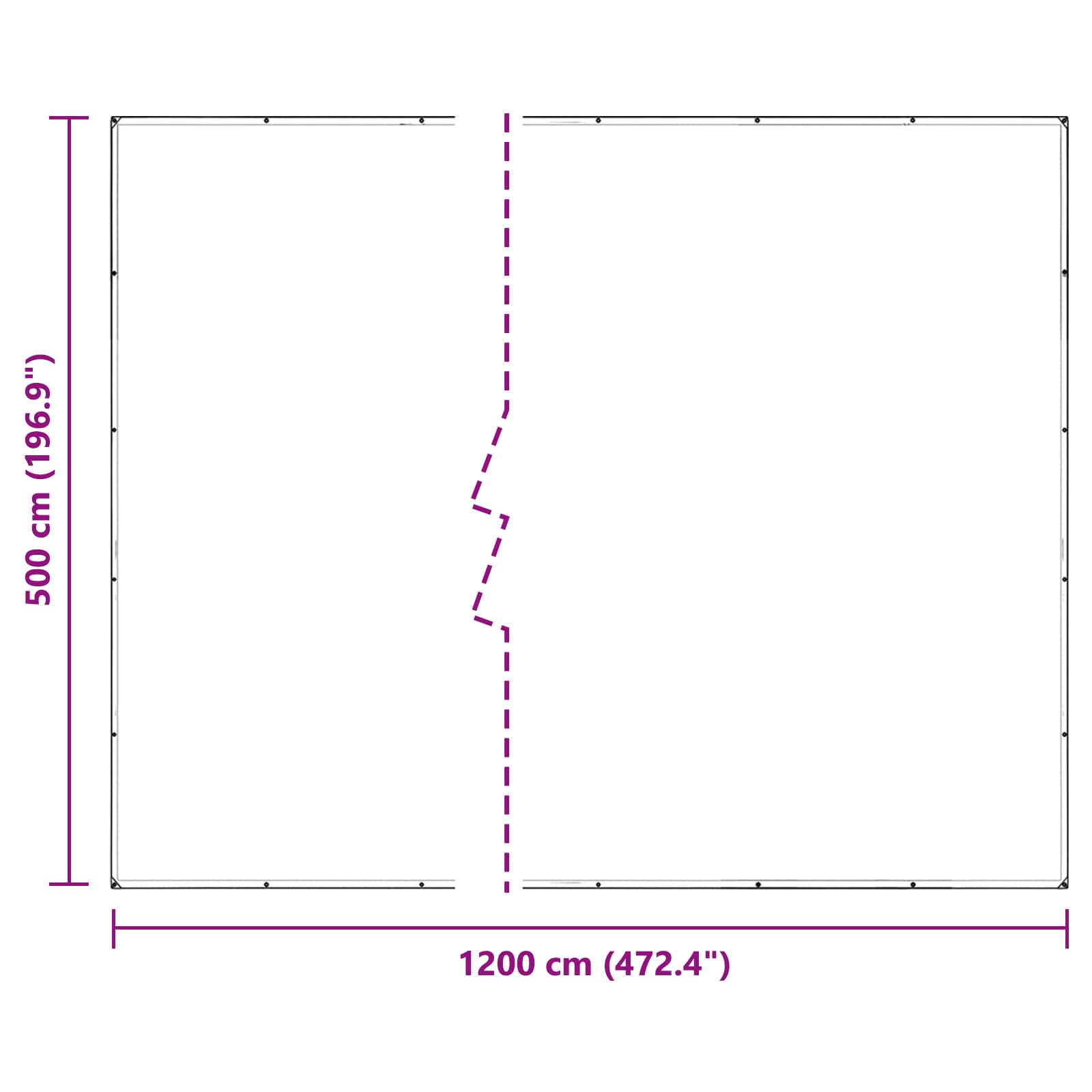 Pokrytí Rostlin Transparentní 5 X 12 M Pvc