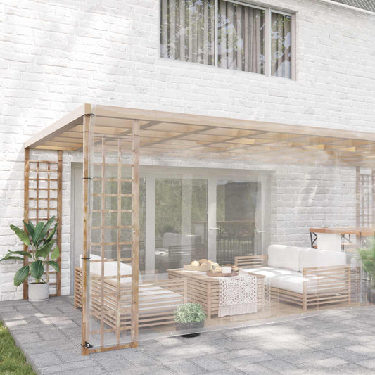 Pokrytí Rostlin Transparentní 6 X 12 M Pvc