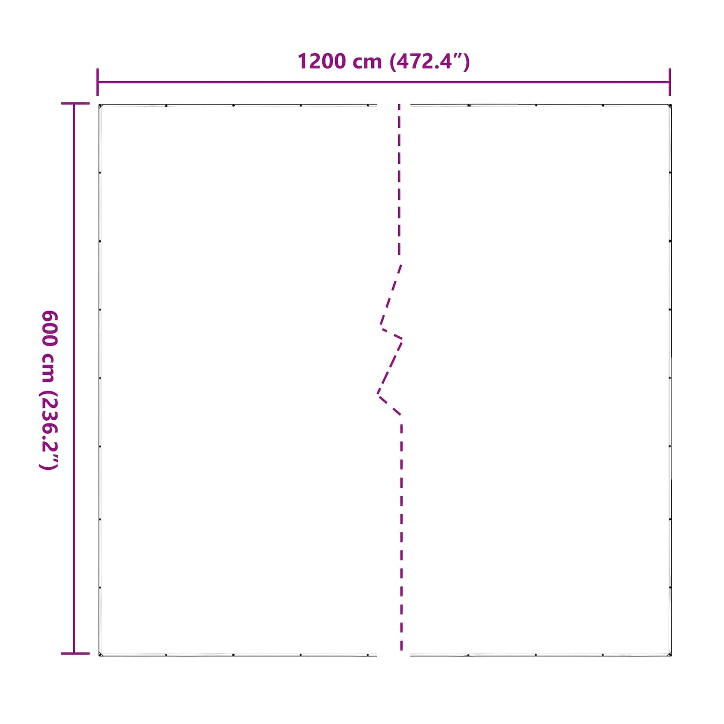 Pokrytí Rostlin Transparentní 6 X 12 M Pvc