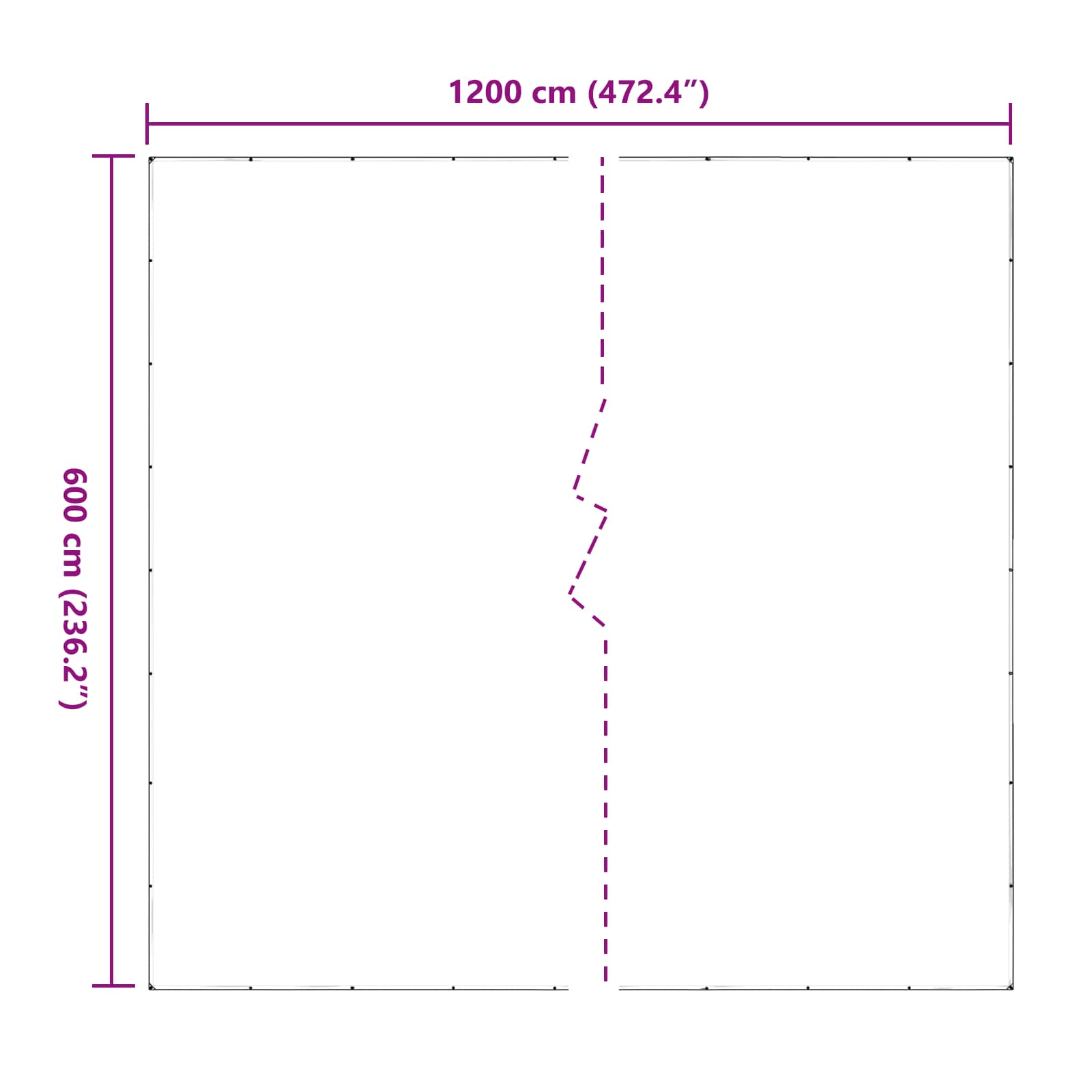 Pokrytí Rostlin Transparentní 6 X 12 M Pvc