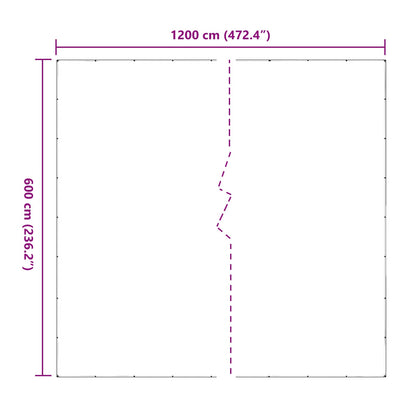 Pokrytí Rostlin Transparentní 6 X 12 M Pvc