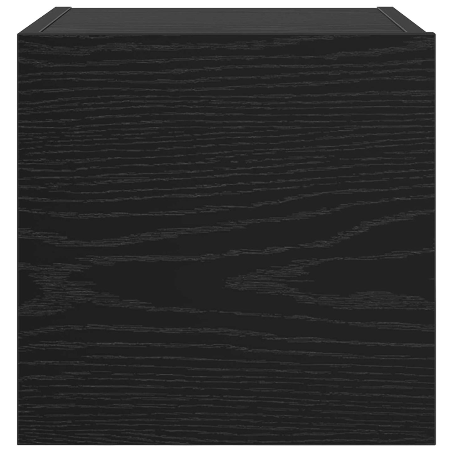 Nástěnný Tv Kabinet Nástěnný 4 Pcs Černý Dub 30,5 X 30 X 30 Cm