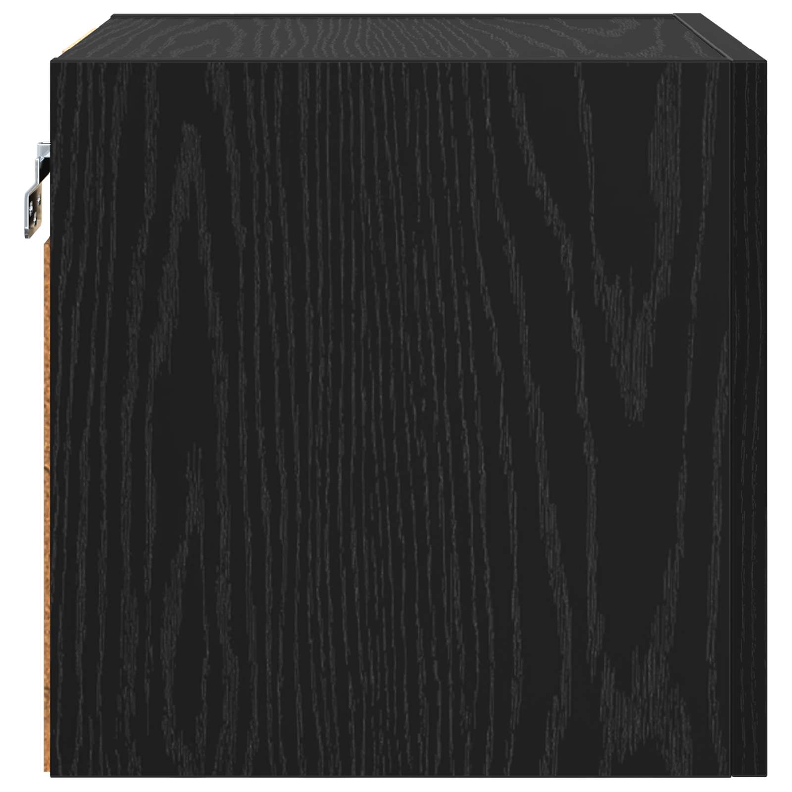 Nástěnný Tv Kabinet Nástěnný 4 Pcs Černý Dub 30,5 X 30 X 30 Cm