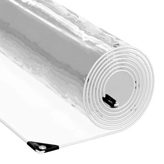 Plachta 350 Gsm Transparentní 6 X 1,5 M Pvc