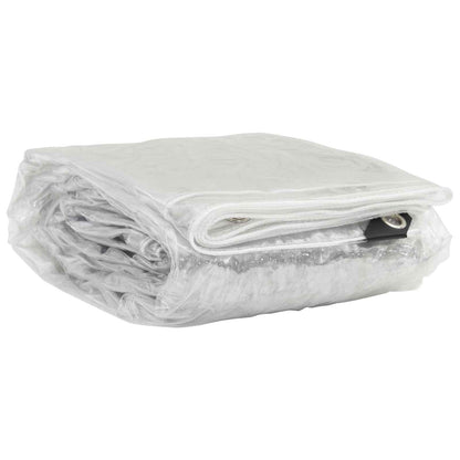 Plachta 350 Gsm Transparentní 5 × 3,5 M Pvc