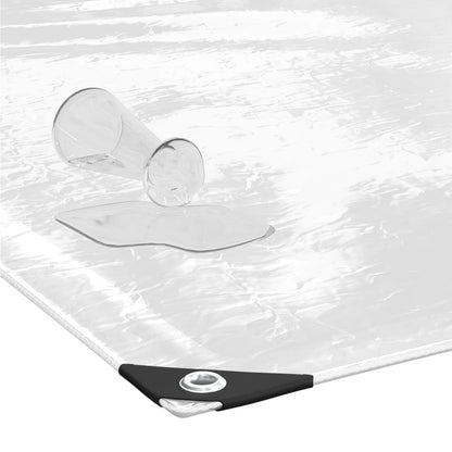 Plachta 350 Gsm Transparentní 5 × 3,5 M Pvc