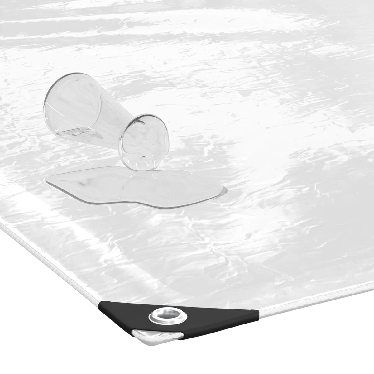 Plachta 350 Gsm Transparentní 7 X 4 M Pvc