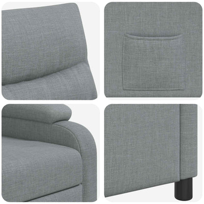 Křeslo S Funkcí Ležení Textil