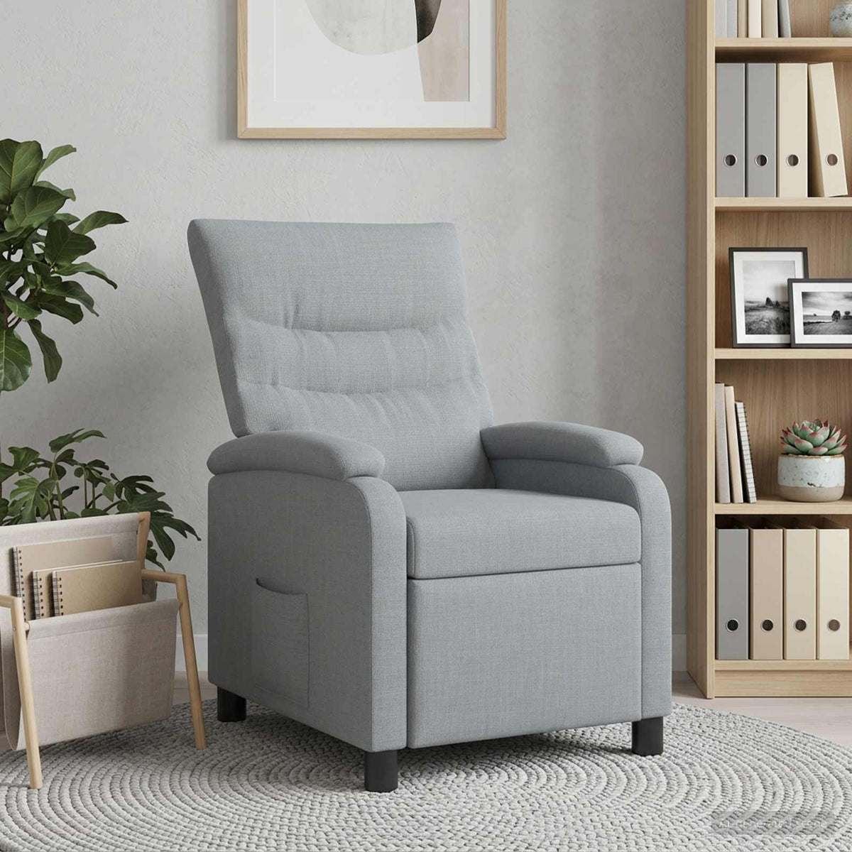 Křeslo S Funkcí Ležení Textil