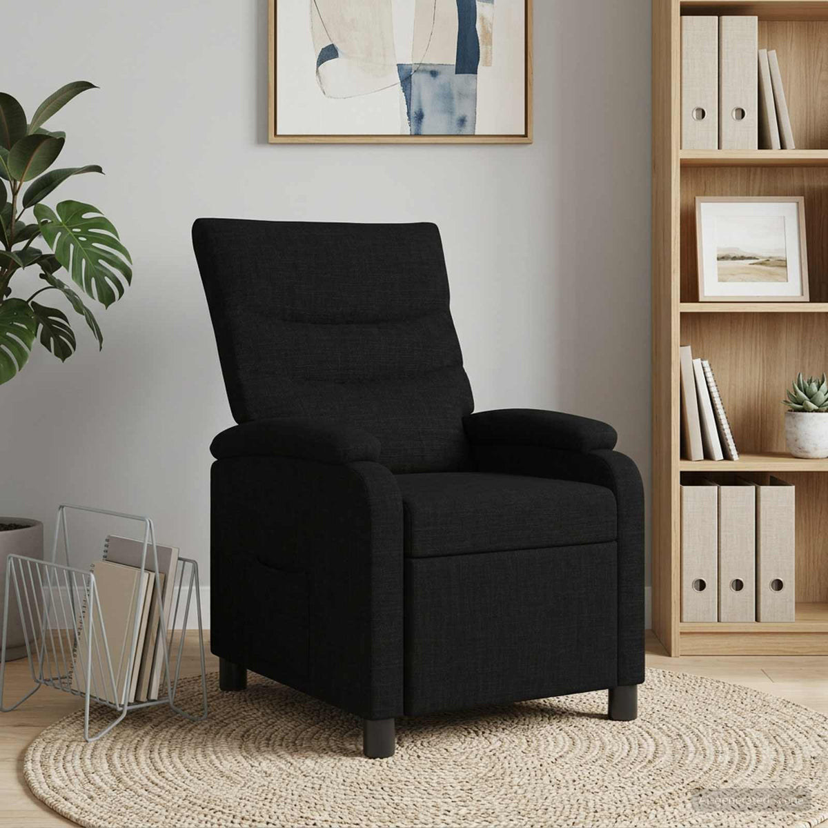 Křeslo S Funkcí Ležení Textil