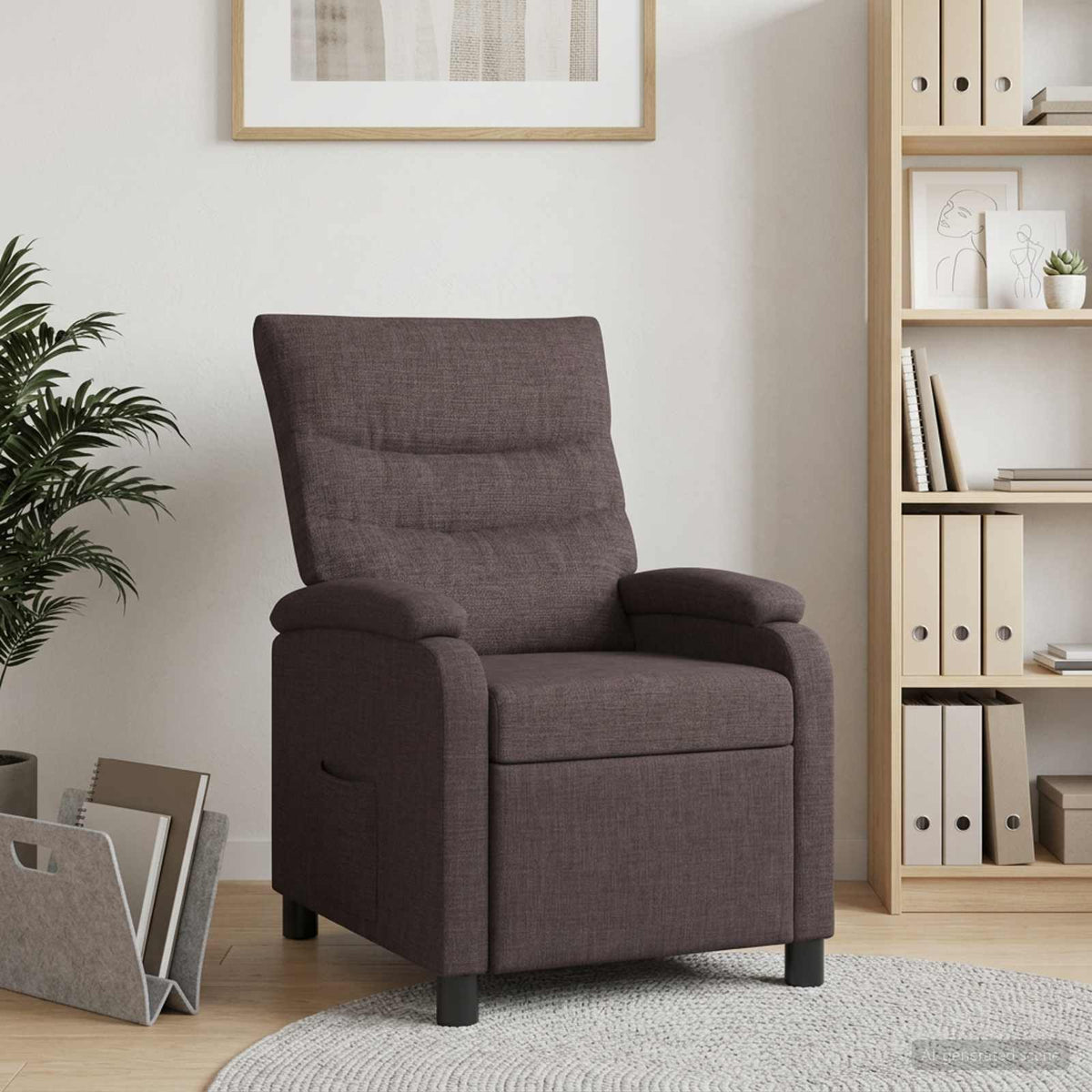 Křeslo S Funkcí Ležení Textil