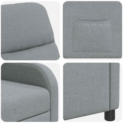 Křeslo S Funkcí Ležení Textil